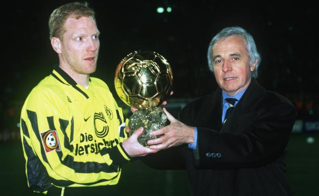 Sammer won the Ballon d'Or in 1996 ahead of Ronaldo and Alan Shearer