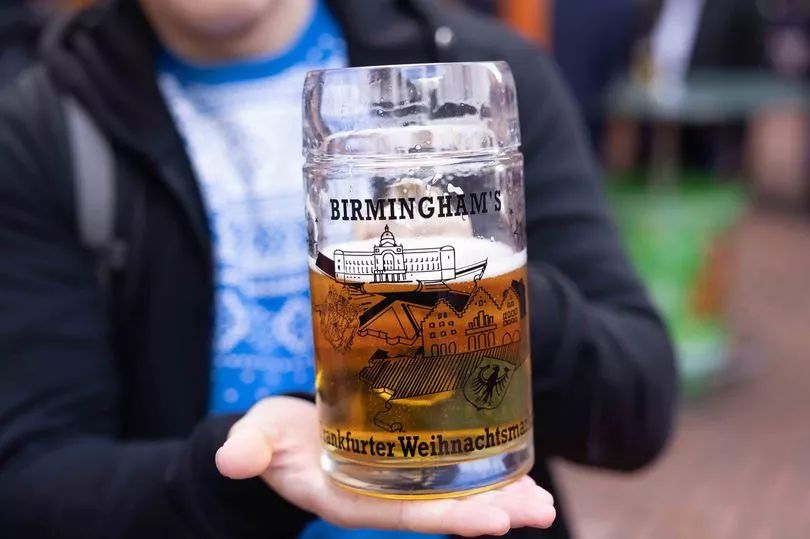 Pints of German beer cost £6.50 at last year's event