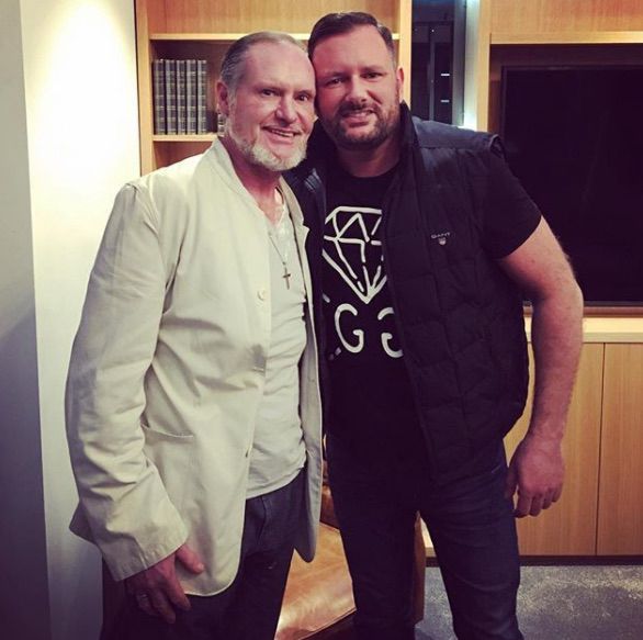 The 47-year-old's clients include Paul Gascoigne (above), Calum Best and Amy Childs