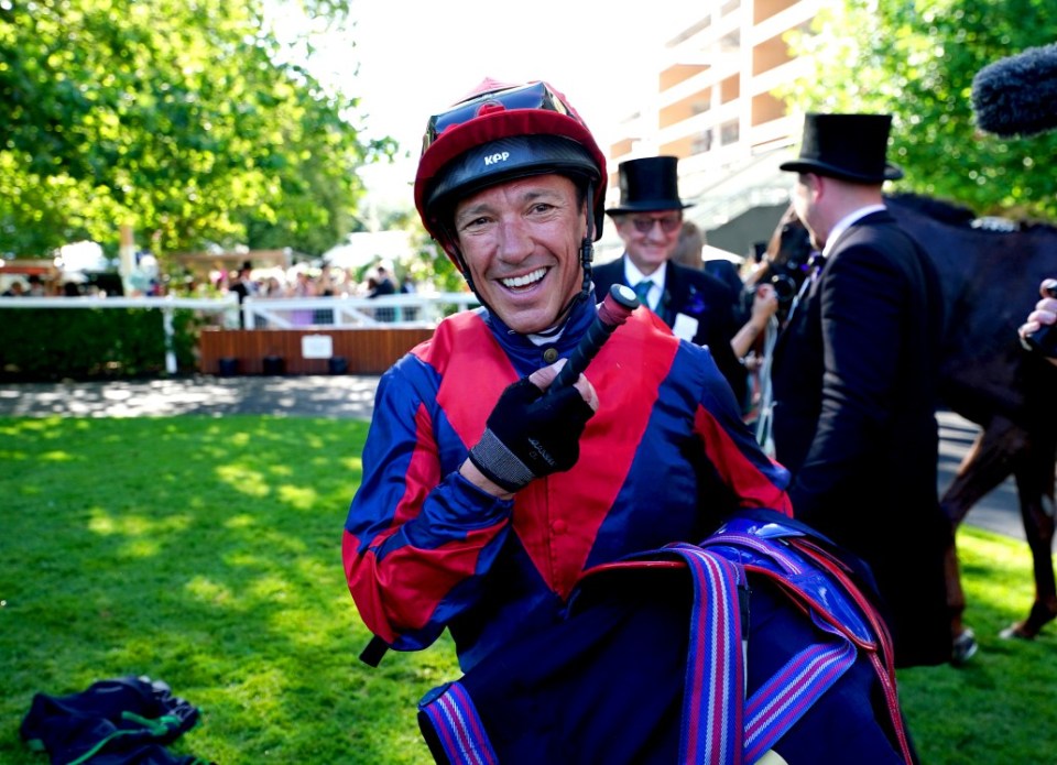 Frankie Dettori will farewell to British racing on Champions Day at Ascot