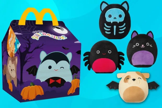 McDonald's fans can get their hands on Halloween Squishmallows for just £1