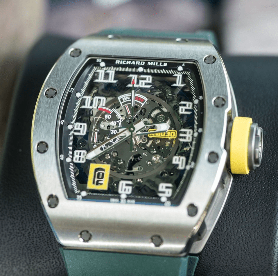 Richard Mille watches, like this £150k beauty, was sold to an EMJ client