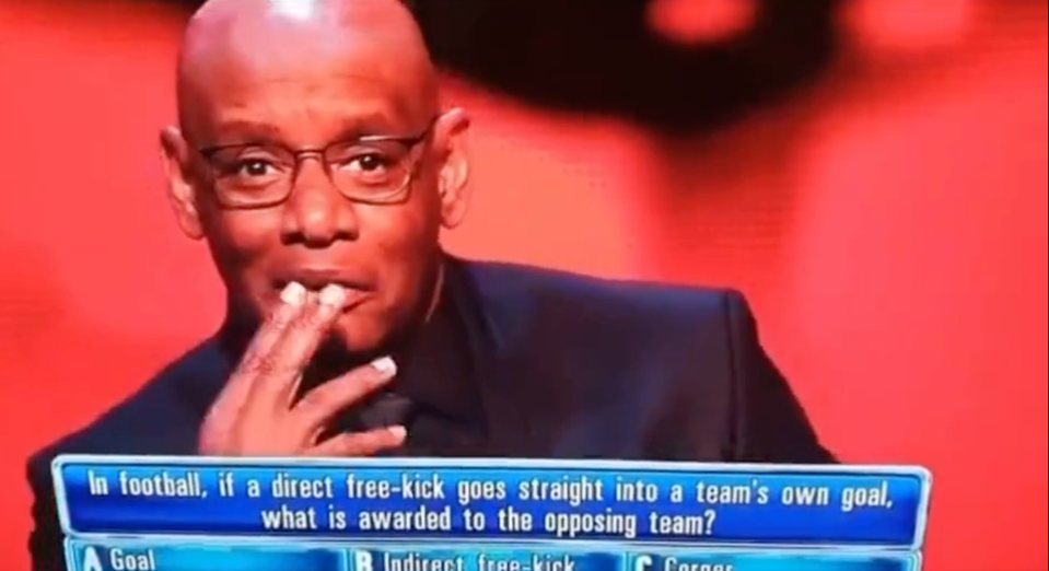 Even chaser Shaun Wallace did not appear certain of the answer