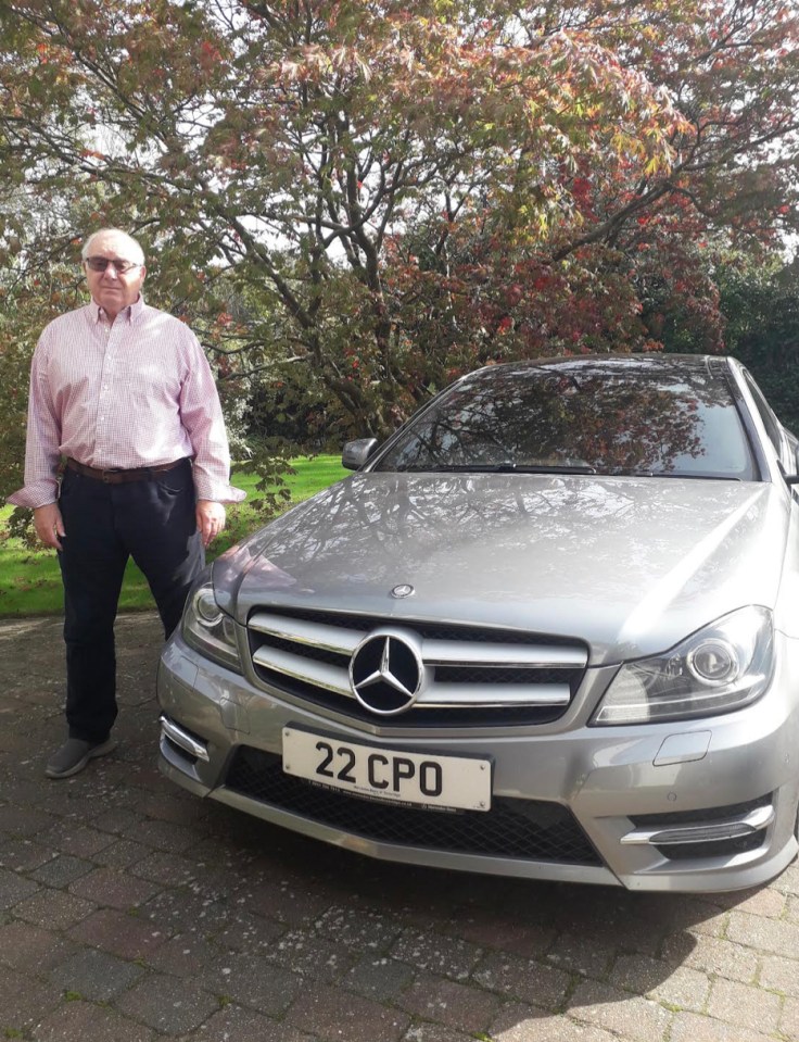 Christopher Oxenham said he paid a total of £175 because other cars' plates are mistaken for his personalised one