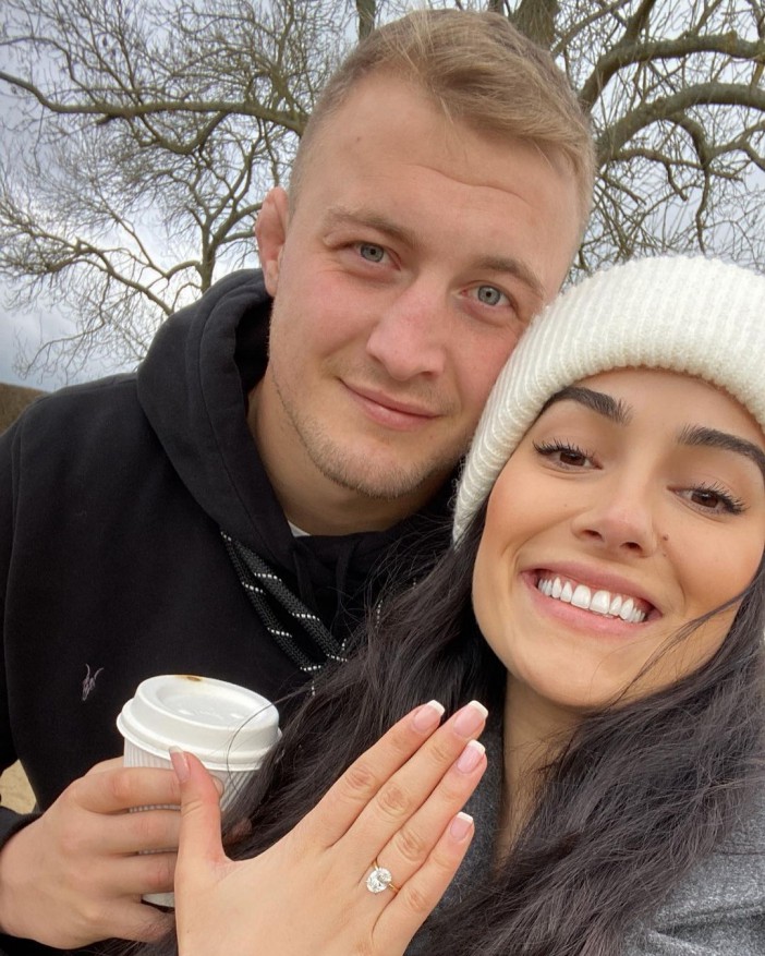 Olivia Thomas is engaged to hooker Jack Walker