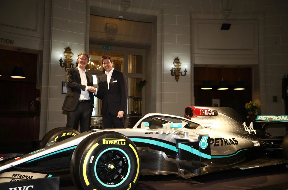 Merc chief Toto Wolff, right, has opened up on what Sir Jim Ratcliffe will bring to Man Utd