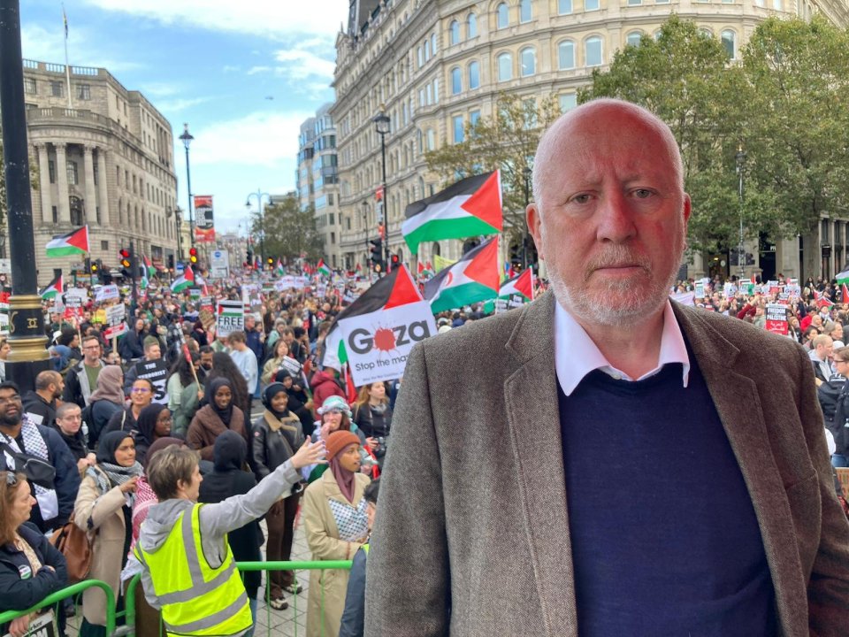 Andy McDonald had the Labour whip suspended today after referencing the 'river to sea' chant at a pro-Palestine rally