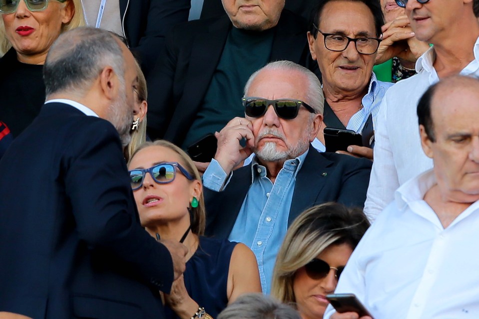 Napoli owner Aurelio De Laurentiis has slammed Serie A’s new TV deal