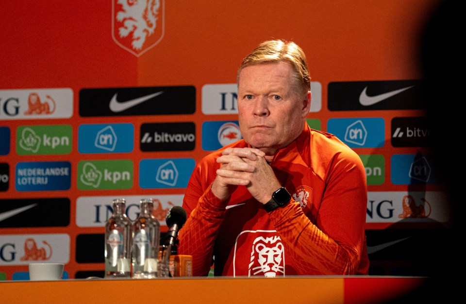 Ronald Koeman admitted the 21-year-old was not in his team partly due to his snub