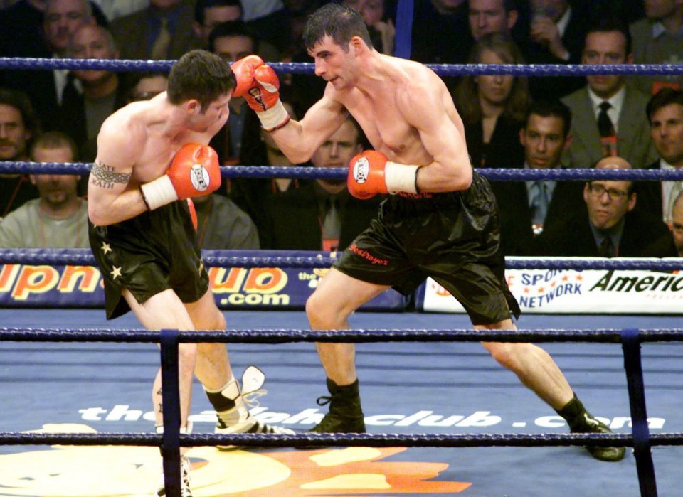 David Starie fought Joe Calzaghe for the WBO super middleweight title in 2000