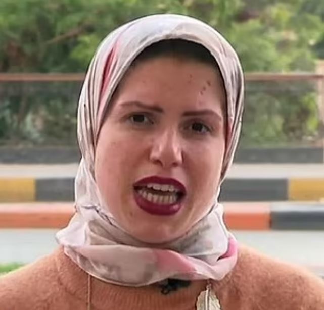 BBC Arabic correspondent Sally Nabil is also under the microscope