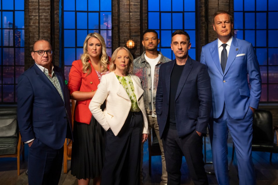 Neville has entered the Dragons' Den as an adviser for season 21