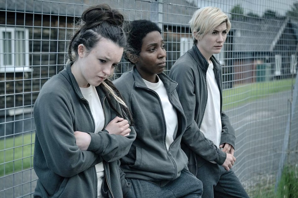 The gritty second series follows three inmates