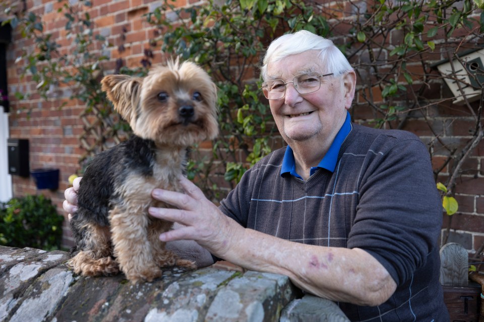 Long-term Pluckley resident Cliff Boulton