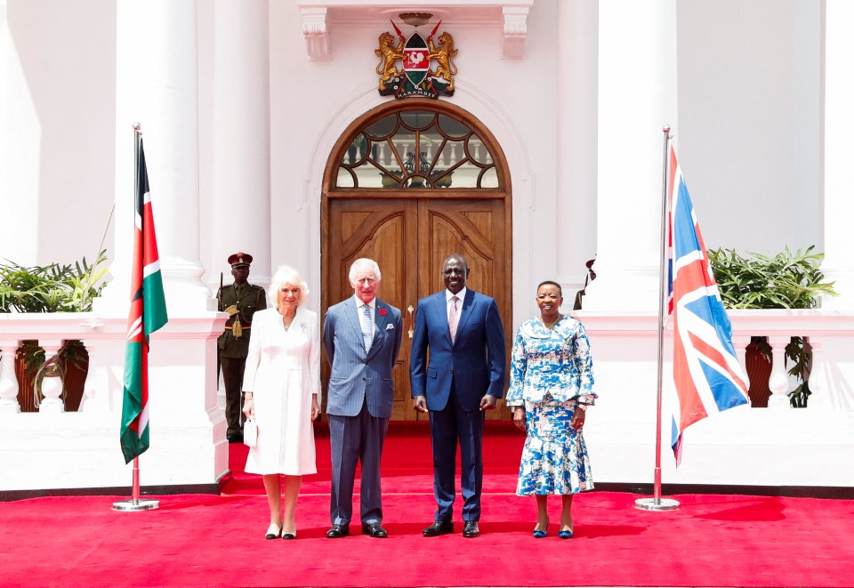 The red carpet was rolled out for the Royals