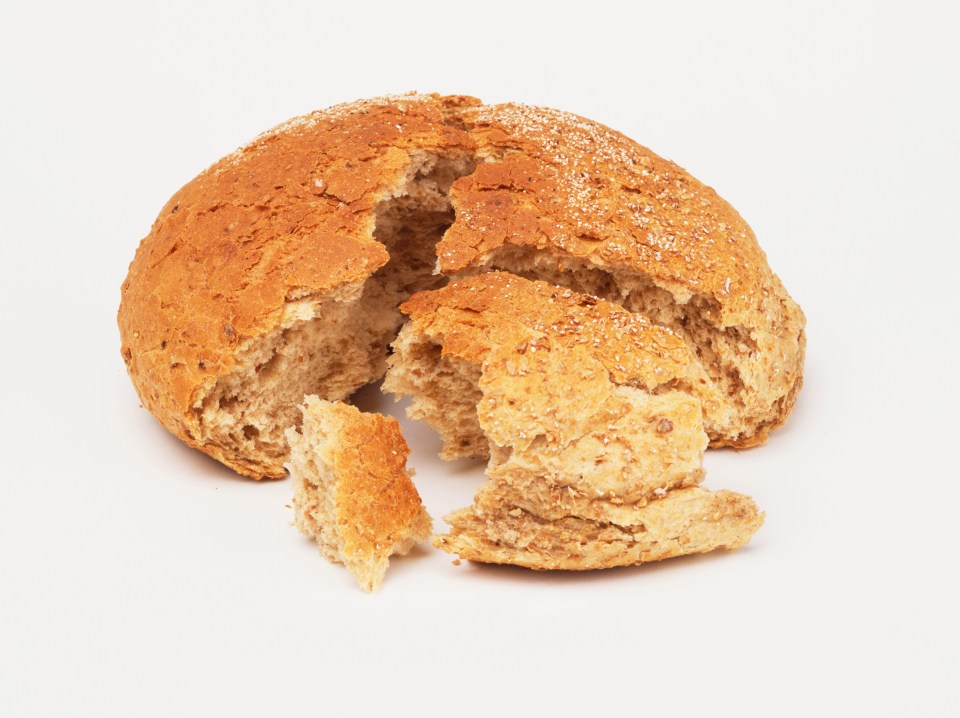 Processed bread is out, with options such as whole grain, rye or sourdough preferred