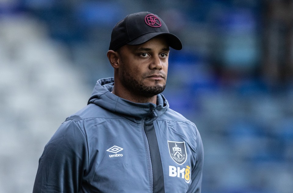 Vincent Kompany has been linked with the Man City job