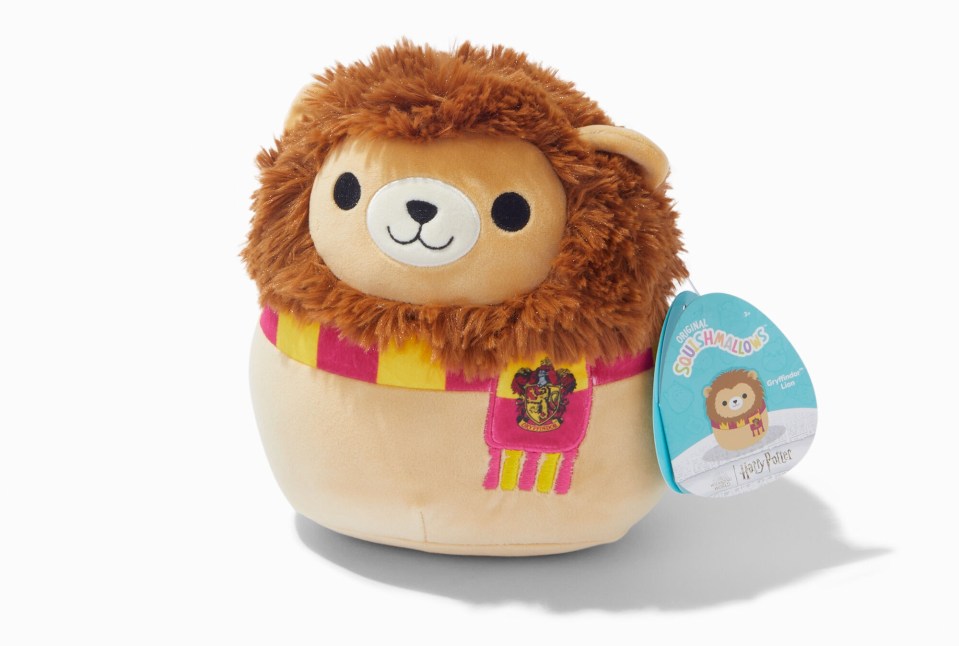 A Harry Potter-themed Squishmallow is among the toys on offer