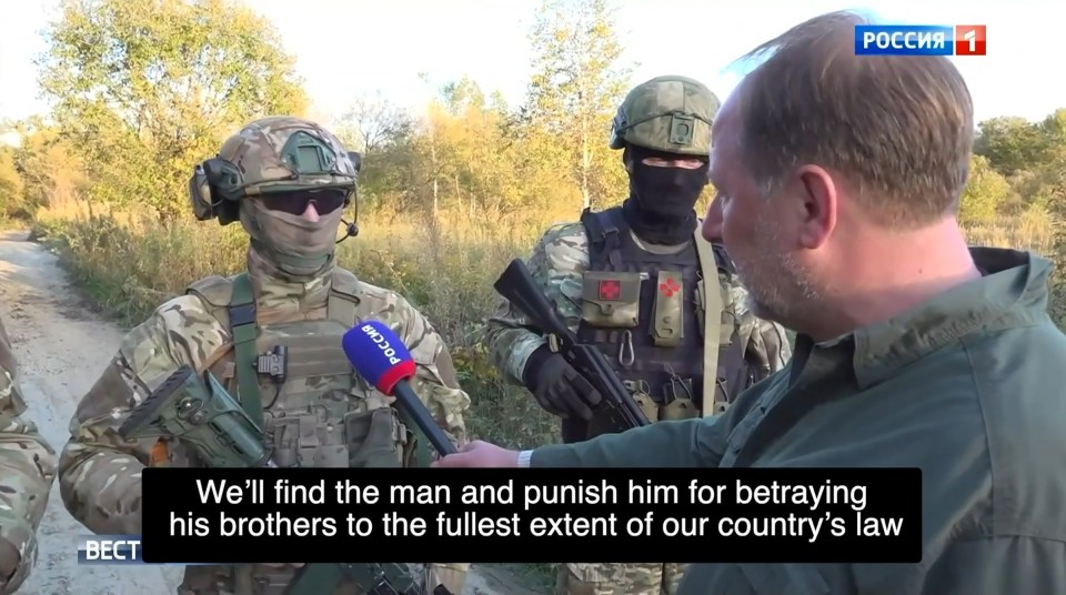 Russian soldiers are known for their brutal opinions on “traitors” to the country