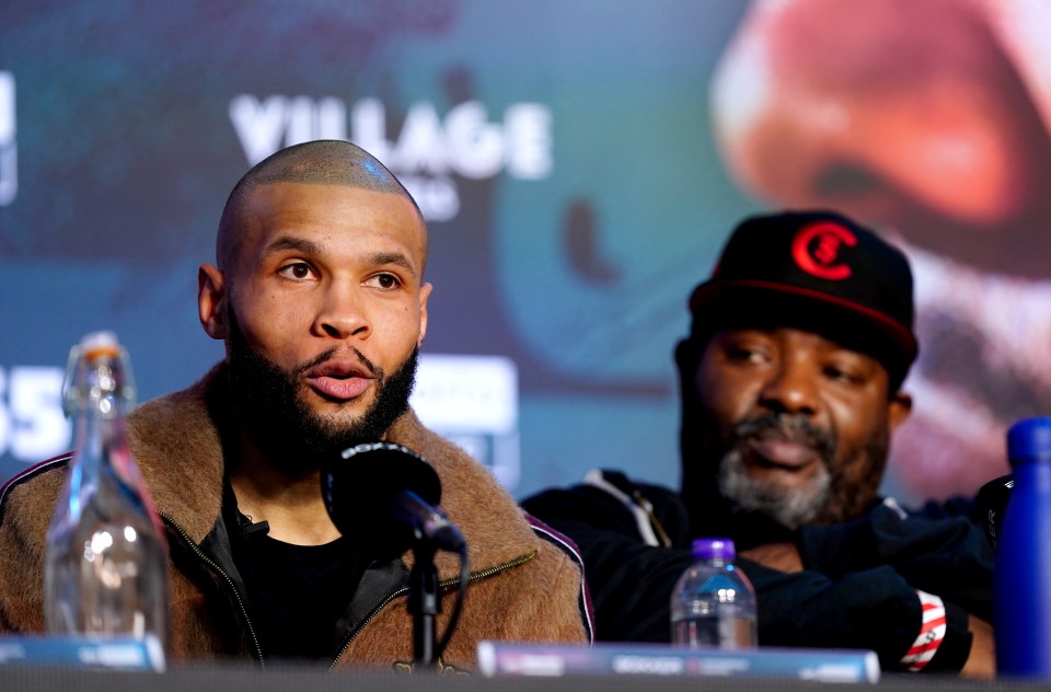 McIntyre is Chris Eubank Jr's trainer