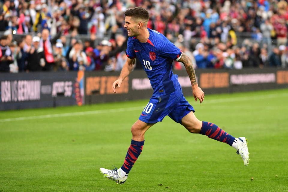 Pulisic scored an outstanding goal in the first half