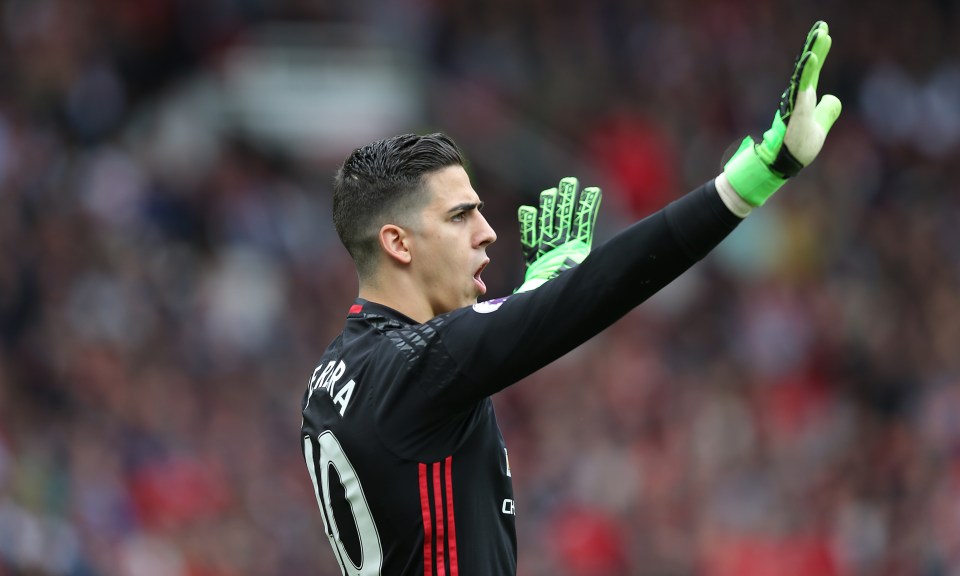 Joel Pereira made one Premier League appearance for United