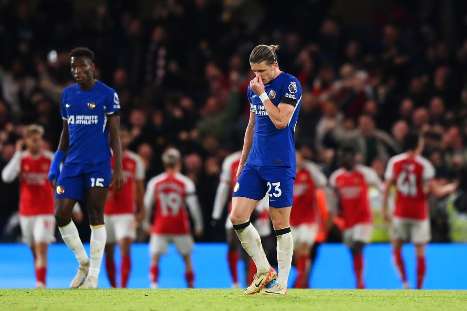 Chelsea threw away a two-goal lead against Arsenal