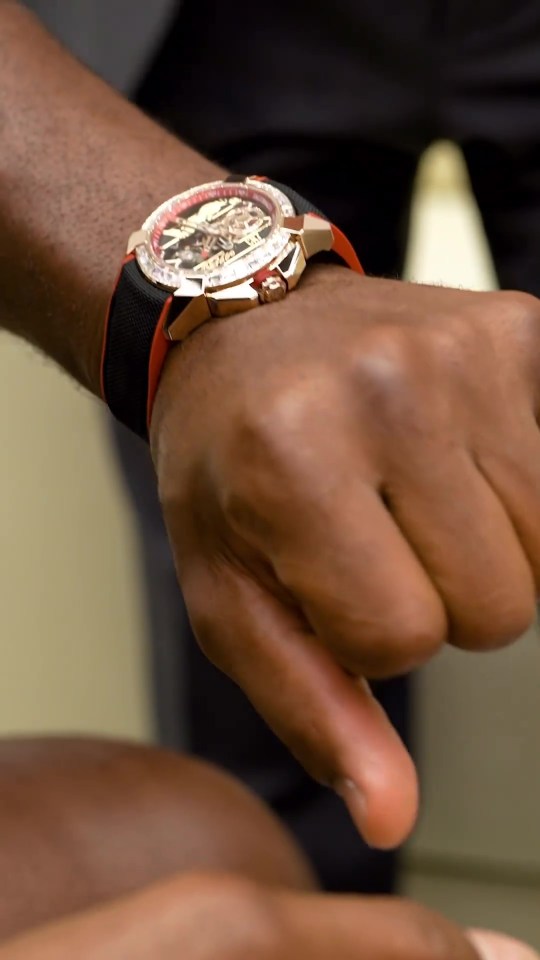 Francis Ngannou was gifted a £110,000 watch by Ronaldo