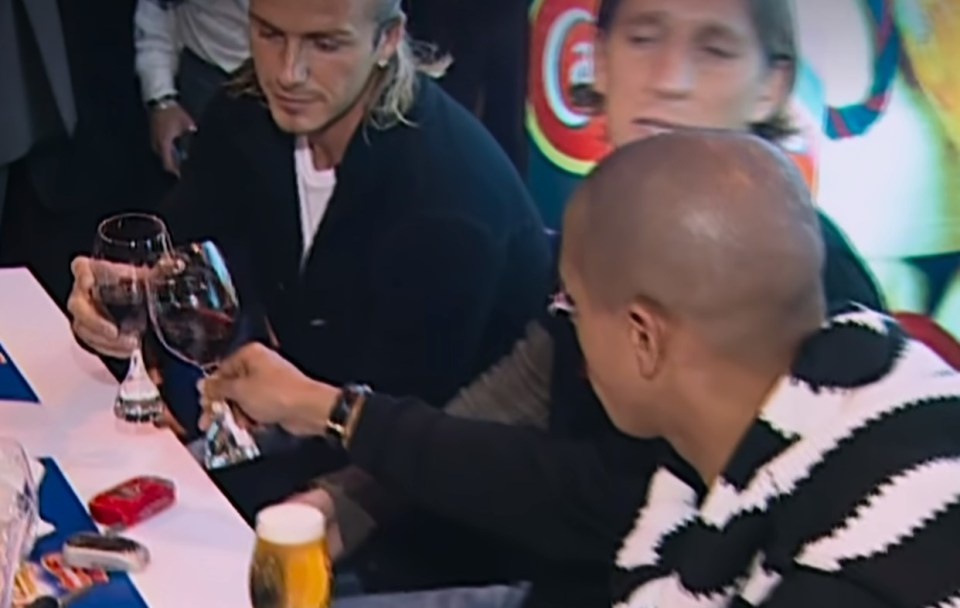 Beckham would laugh for hours with Roberto Carlos despite not understanding Portuguese