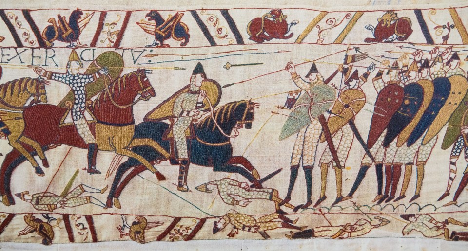 Just five women grace the Bayeaux Tapestry - while 632 men and 93 penises feature