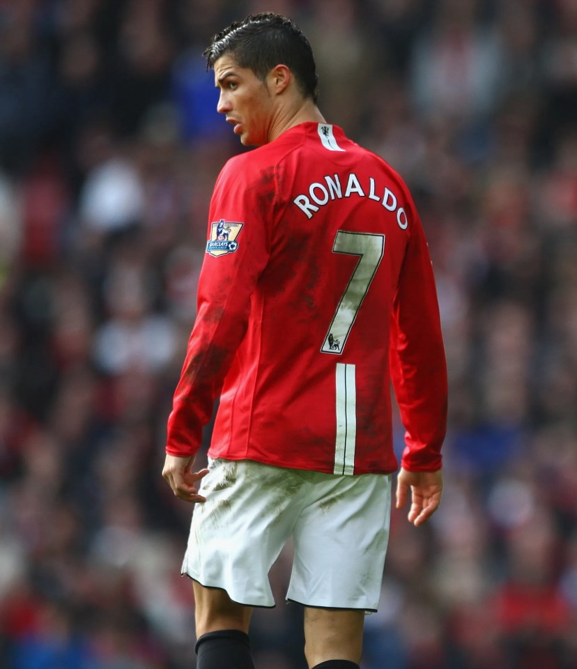 Ronaldo is one of Man Utd's most iconic No7s