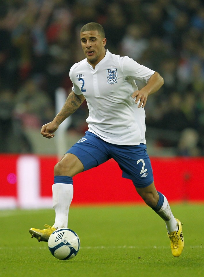 Kyle Walker has confessed he was intimidated by 'big characters' when he joined the Three Lions