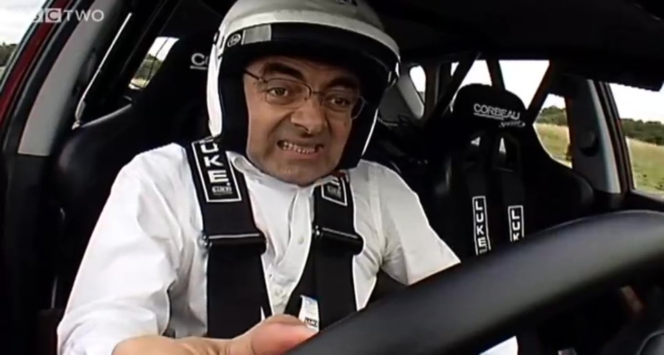 Celebs like Rowan Atkinson took to the Top Gear test track to become a ‘star in a reasonably priced car’