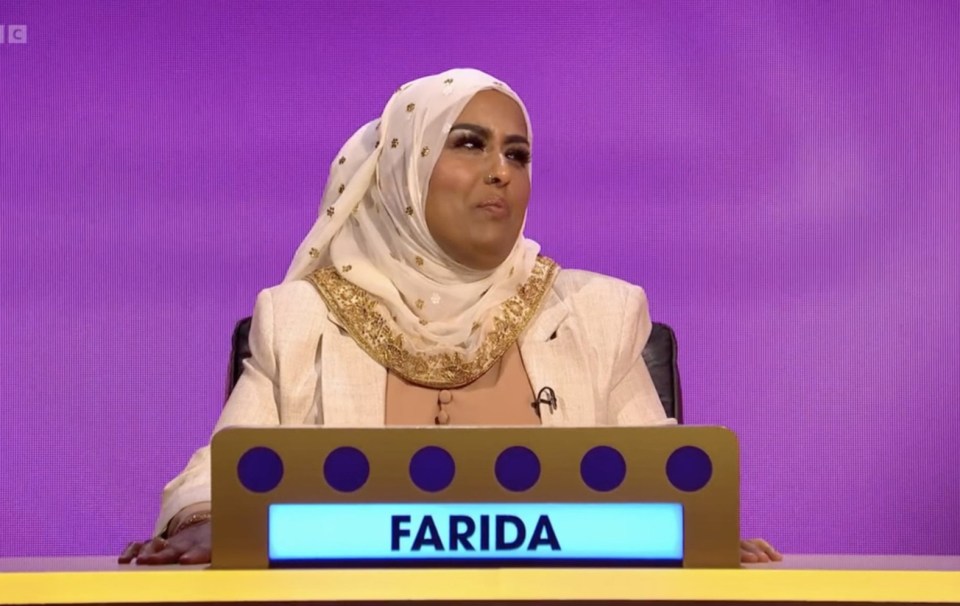 She also made a recent appearance on BBC One Blankety Blank