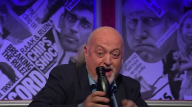 Bill Bailey took a tumble on Have I Got News For You