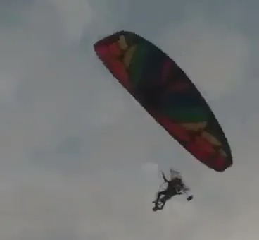 Some Hamas militants swooped into Israel on hang gliders