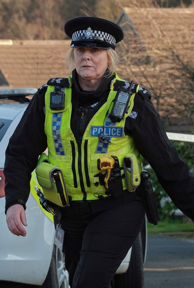 Sarah Lancashire starred in the popular BBC series