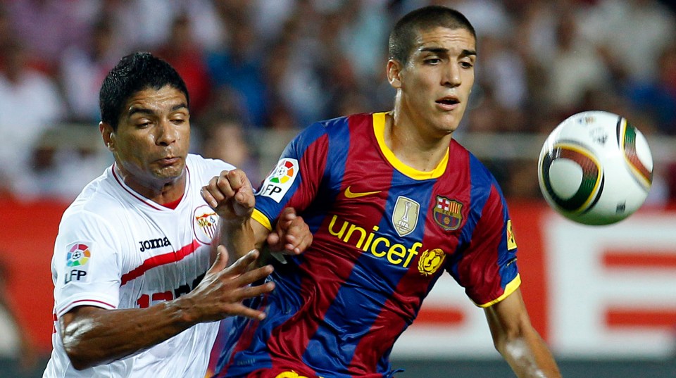 Romeu featured just twice for Barcelona’s first team before he left in 2011