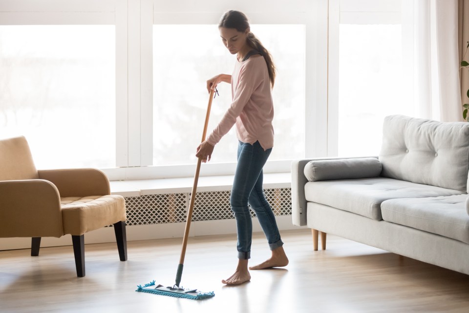 It works great on banishing stubborn marks on flooring