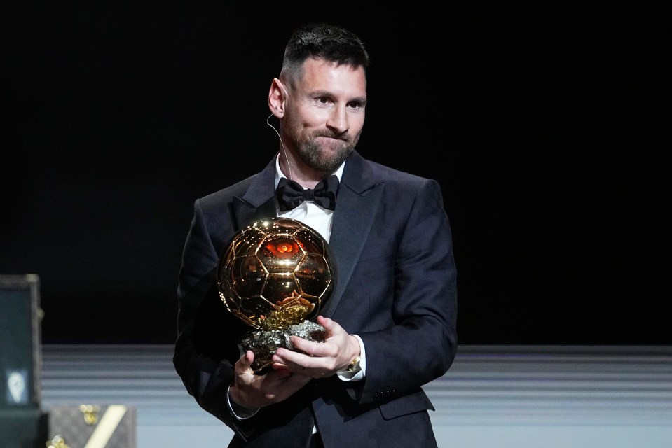 Messi confirmed the news after collecting his eighth Ballon d'Or on Monday night