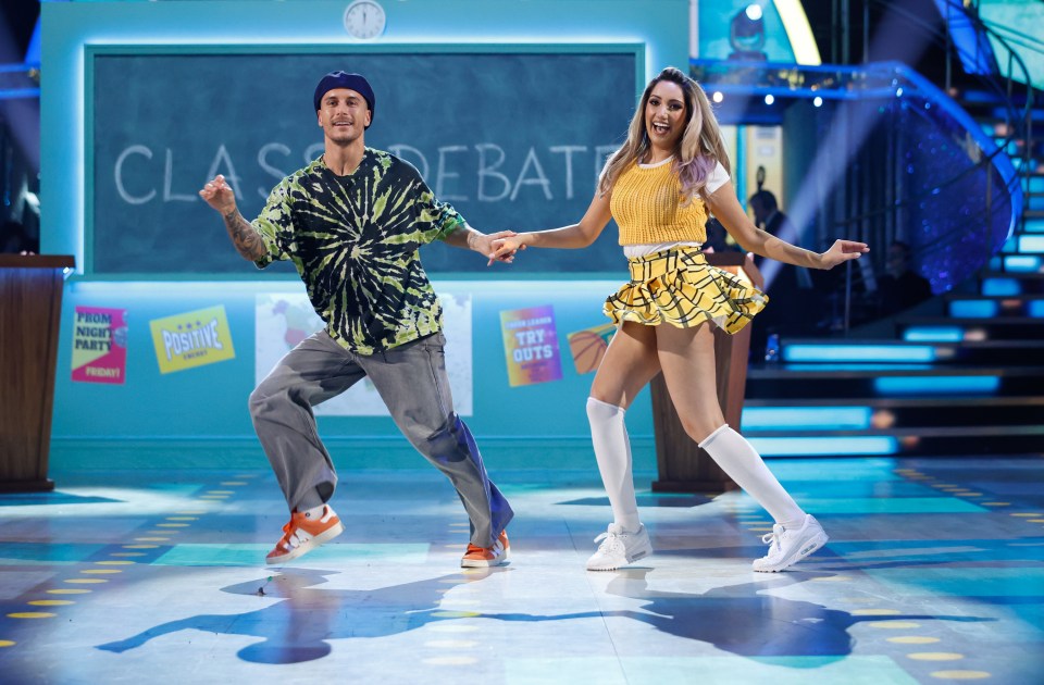 Nikita failed to impress the judges with her Clueless themed Jive on Saturday night