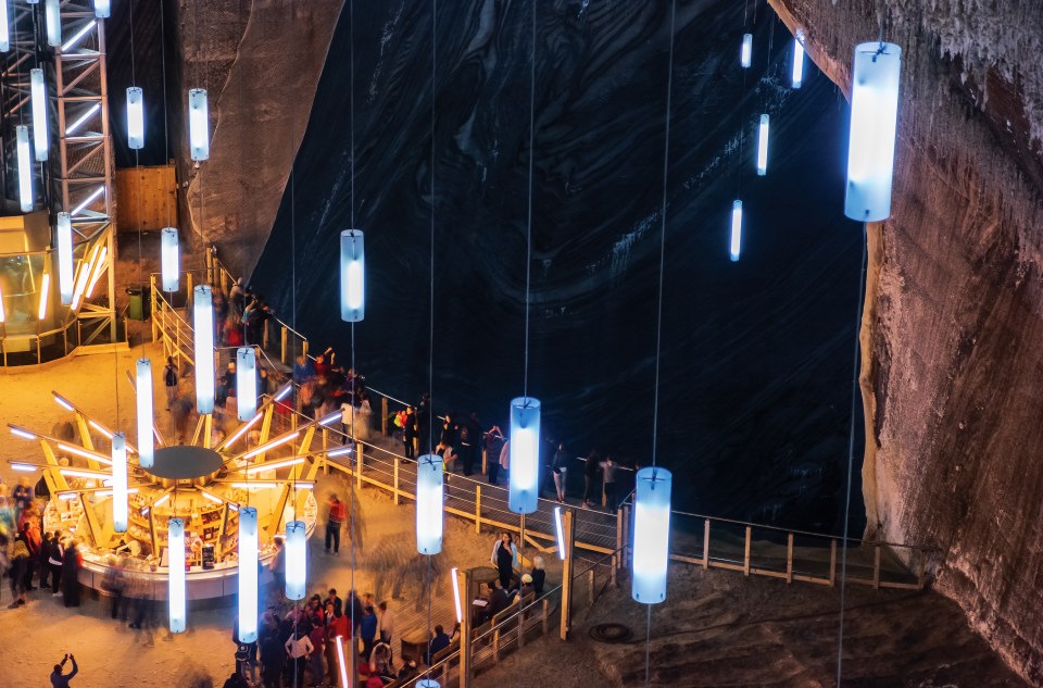 The salt mine dates back as far as 1271