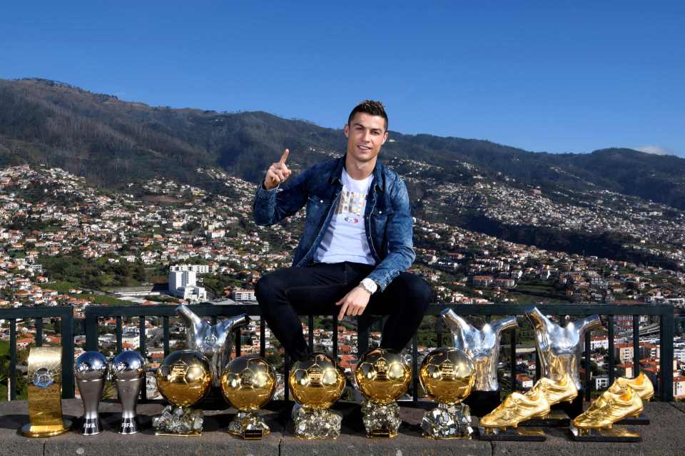 Cristiano Ronaldo's hard work and determination saw him rise to the top