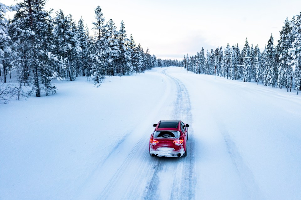 Ensuring your brakes are working properly and you have the correct tyres on is crucial for driving in wintry conditions