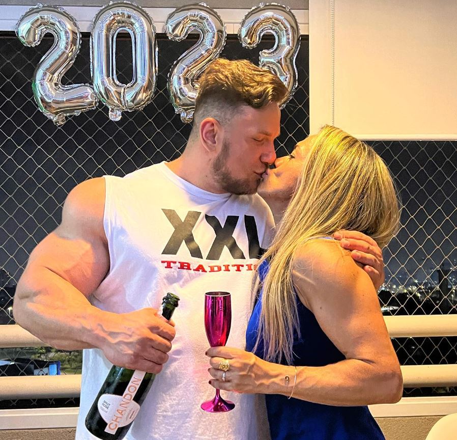 His wife Vivi paid tribute to the bodybuilder