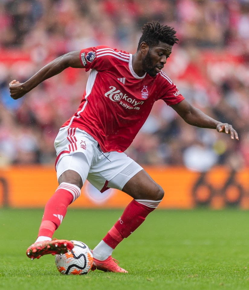 Ibrahim Sangaré has been the regular starter in defensive midfield for Forest this season