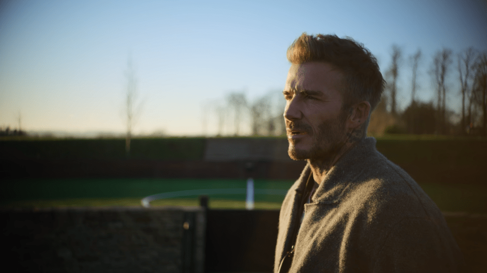 David Beckham reeled off a dream five-a-side team