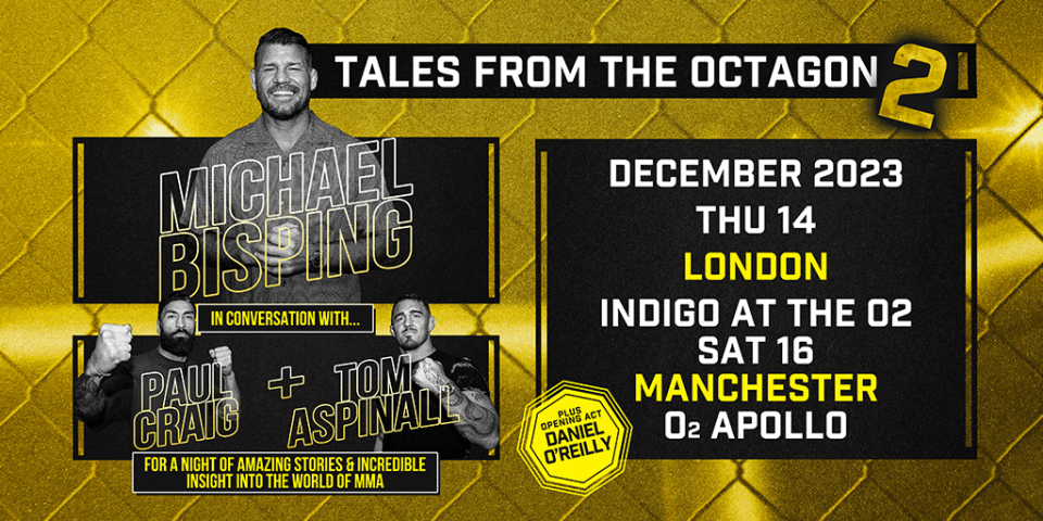 Michael Bisping will be back regaling fans with tales of his career in December