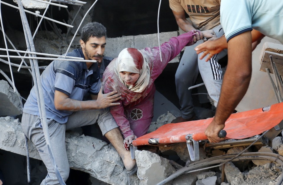 Thousands have died in the bombardments