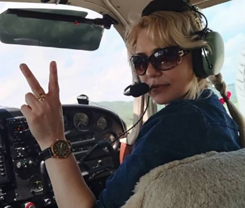 The pilot’s wife Inna Kuzminov was smuggled out of Russia with their children and are safely in Ukraine